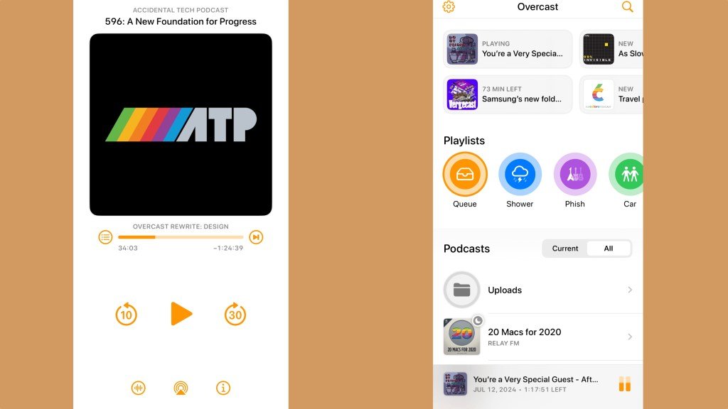 Popular podcast player Overcast telah direka semula dari asas untuk dekad keduanya